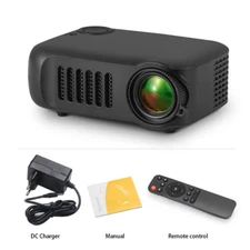 MINI Projector Portable 3D LED Video Projectors Game Laser Beamer 4K 1080P via H