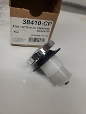 Watco 38410-CP Foot Actuated Stopper  5/16-IN PIN CHROME PLATED 