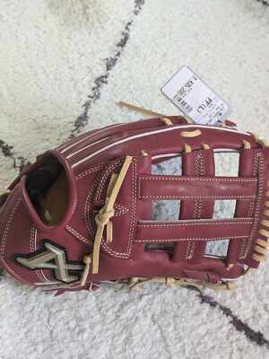 ATOMS 12.25 inch Red ANX-7+24F Made in Japan MIJ Baseball Softball Glove