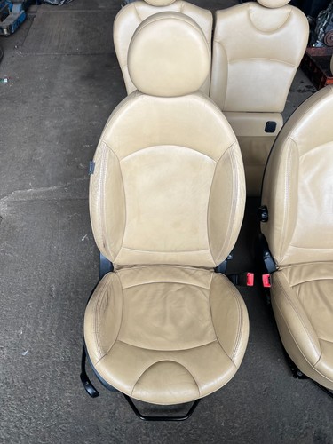 BMW Mini One/Cooper/S Gravity Leather Seats (Polar Beige) R56 Hatchback - Picture 2 of 8