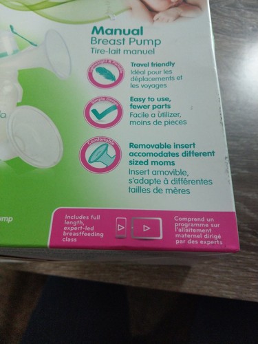 *NEW* EVENFLO MANUAL BREAST PUMP W/ FULL LENGTH BREAST FEEDING PROGRAM INCLUDED - Picture 5 of 12