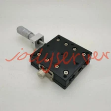 New X-Axis Cutting Platform Manual Linear Stage Slider Bearing 60 60mm-
