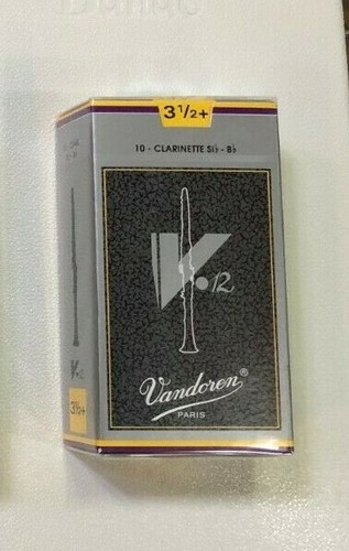 Vandoren Reeds V12 Bb Clarinet box of 10 STRENGTHS 2 1/2, 3, 3 1/2, 3 1/2+ - Picture 6 of 6