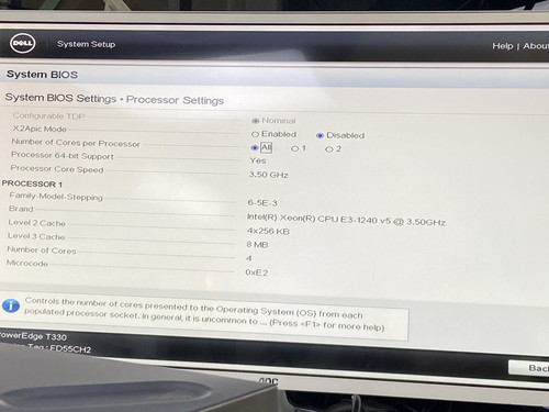 Dell PowerEdge T330 Intel Xeon E3-1240 v5 3.5GHz 16GB RAM 1.8TB HDD NO OS Good - Picture 3 of 7