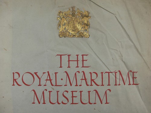 National Maritime Museum 1937 Original Opening Calligraphic Presentation Address - Picture 2 of 8