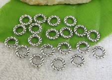 200pcs Tibetan silver circle spacer beads FC10217