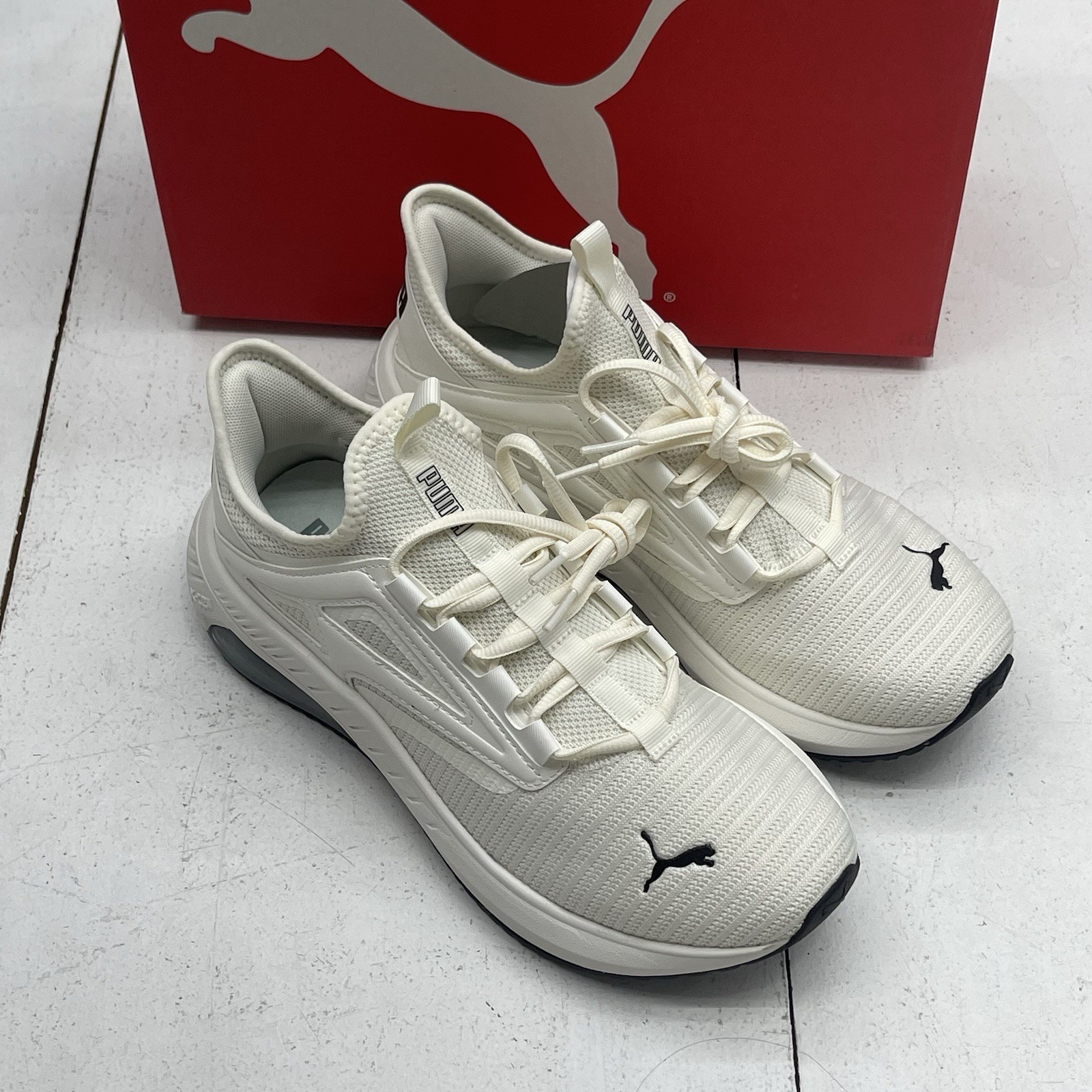 Puma X-cell Ayro Warm White Lace Up Sneakers 311875-02 Womens Size