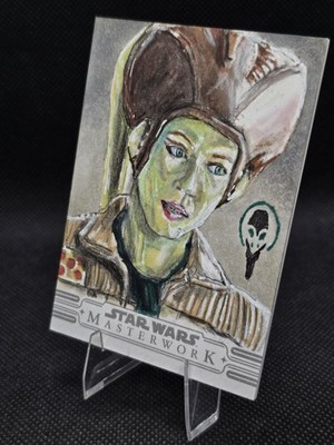 2025 Topps Star Wars Masterwork 1/1 Sketch Card of Hera Syndulla by Neil A Brady