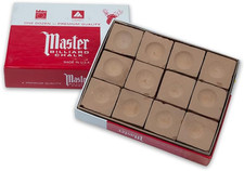 Master Billiard/Pool Cue Chalk Box, 12 Cubes