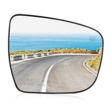 Passenger Right Side Heated Mirror Glass Fits for Nissan for Murano 15-2023,