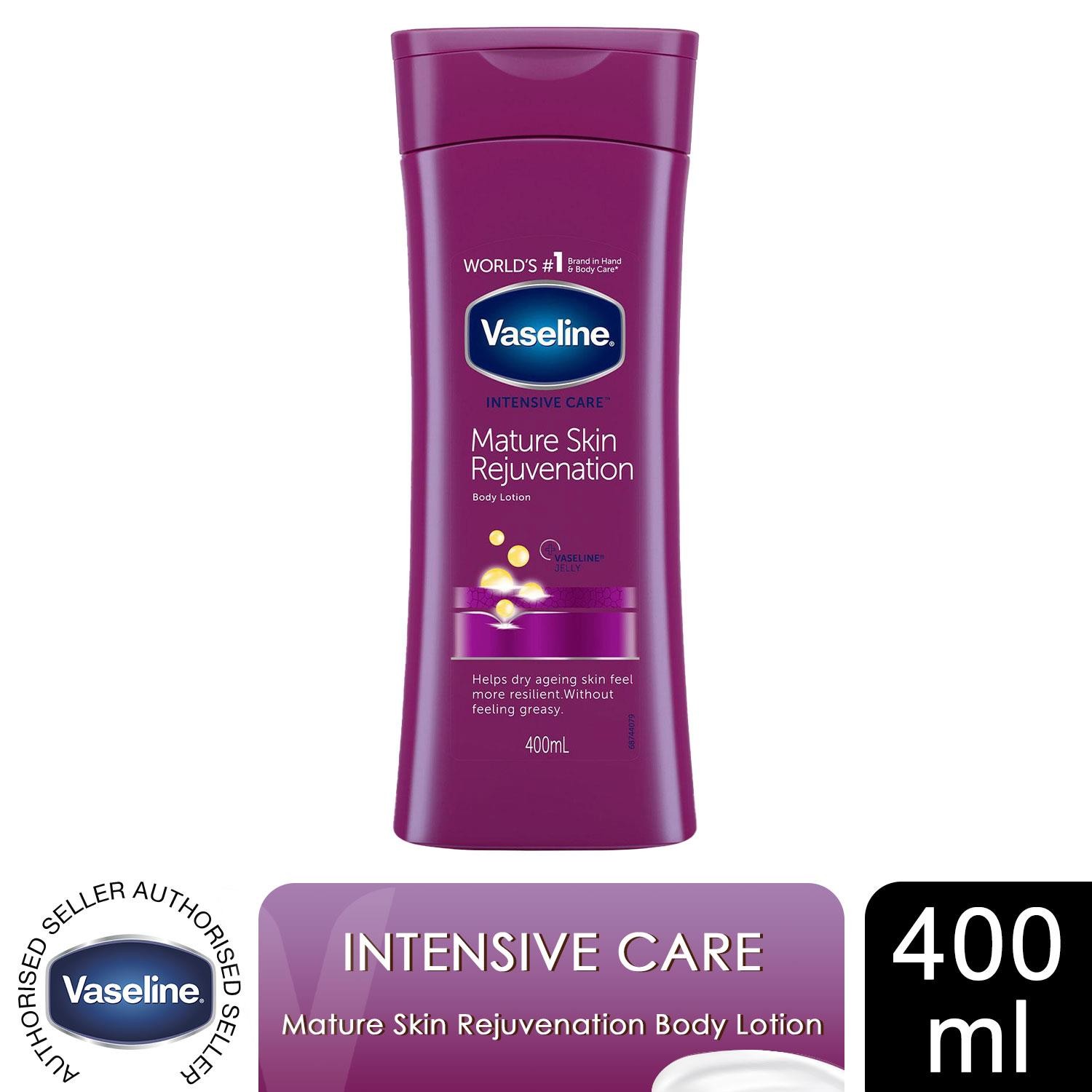 Vaseline Intensive Care Body Lotion - Mature Skin - 400ml - 3 Pack - Image 5