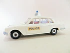 DINKY 135 TRIUMPH 2000 POLICE CAR, WHITE. VINTAGE. GOOD. CODE 3/RESTORATION