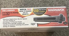 Magnavox TB110MW9 DTV Digital to Analog Converter Box with Remote