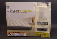 Intex 64103E Dura-Beam Standard Single-High Air Mattress: Fiber-Tech - Queen
