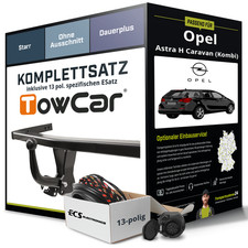 Anhängerkupplung starr für OPEL Astra H Caravan (Kombi) +E-Satz Kit NEU AHK
