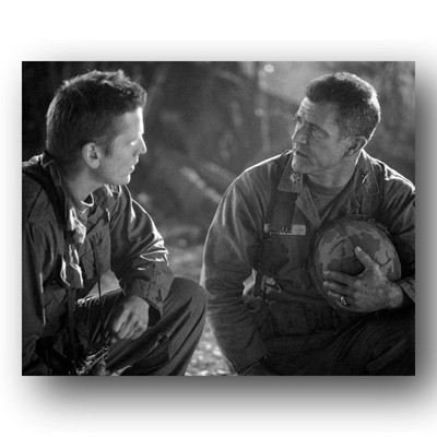 Barry Pepper, Mel Gibson Photo 8x10 We Were Soldiers 2002 Paramount Pictures