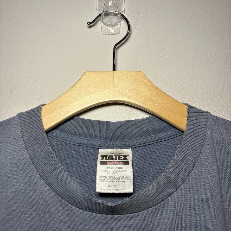 VTG 90s Tom Petty And The Heartbreakers Echo Tour T Shirt 1999 Blue XL Y2k — 第 3/4 张图片