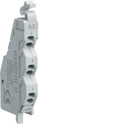 Contatto Ausiliare X160-X250 1No+1Nc 250Vac ( Hager Cod. Hxa021H )
