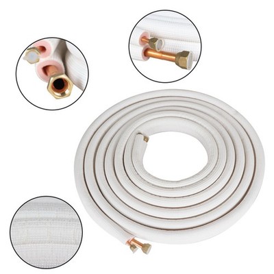 25 Feet 1/4''-1/2'' Dia. Cooling Connection Pipe For Mini Split Heat Pump Systems