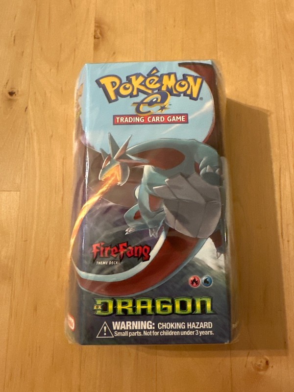 Pokemon EX Dragon Firefang Theme Deck New Sealed