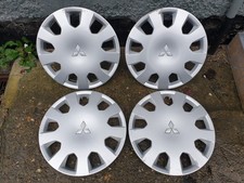 Set coprimozzo copricerchi originali Mitsubishi Colt 14" x4 Mirage Spacestar