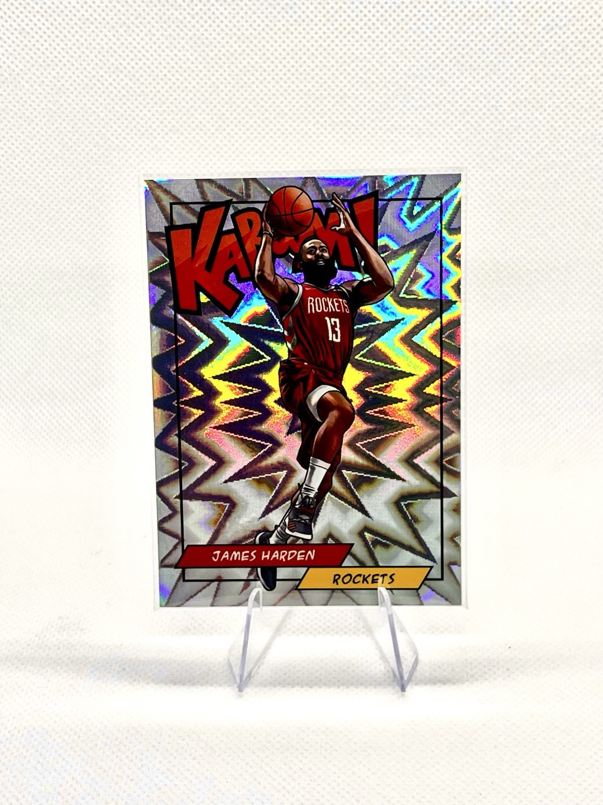 2018 Panini - James Harden Kaboom #K-JH  Great Condition 