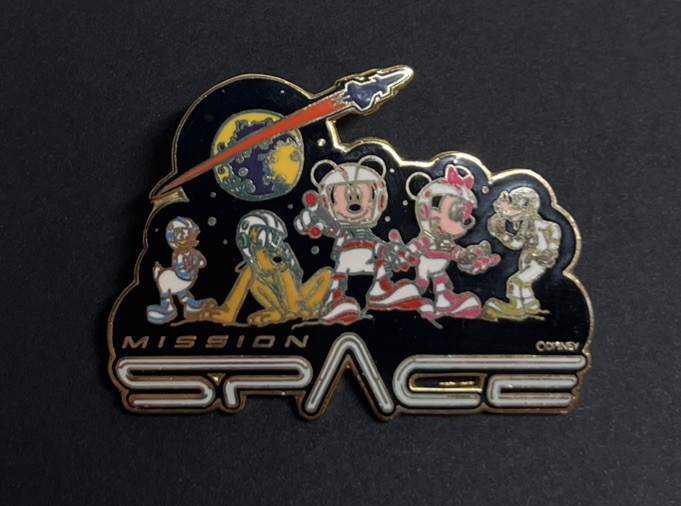 2003 MISSION SPACE PIN - FAB FIVE - GRAND OPENING - DISNEY PIN - MICKEY MINNIE