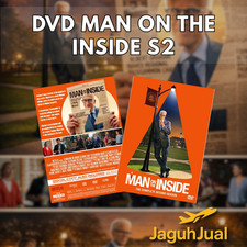 A Man On The Inside Season 2 DVD 2025 Complete Series Netflix Comedy Mystery 2