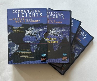 PBS COMMANDING HEIGHTS The Battle For The World Economy 2003 3-Disc DVD Box Set