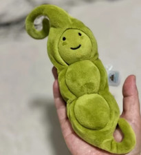 Jellycat Vivacious Pea Plush Doll-Limited Edition, BNWT, Christmas Ready & Rare
