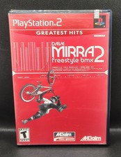 Dave Mirra Freestyle BMX 2 Greatest Hits- PlayStation 2 PS2 - CIB W/ Reg Card 