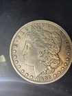 2 coins - both 1888 O Hot Lips Morgan Silver Dollar  New Orleans