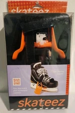 Skateez Skate Trainers for Skaters Ice Hockey Orange Fits Sizes Y8-J3 Ages 3-8yr