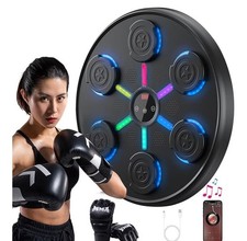 Máquina de Boxeo Música Bluetooth con Guantes de Boxeo Entrenador con 9 Modos Nueva