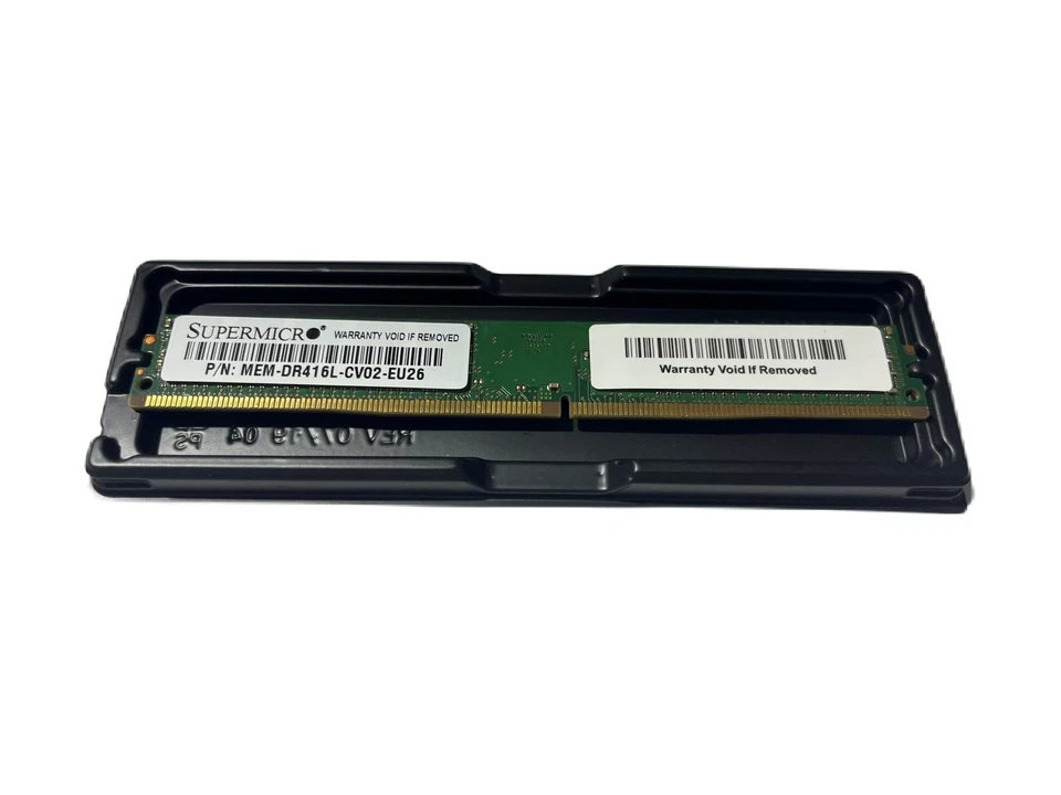 Supermicro MEM-DR416L-CV02-EU26 16GB DDR4-2666 VLP ECC UDIMM - Image 4 of 4