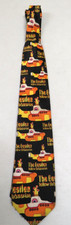 1999 Beatles Yellow Submarine Collage 100 Polyester Neck Tie Ralph Matin VTG
