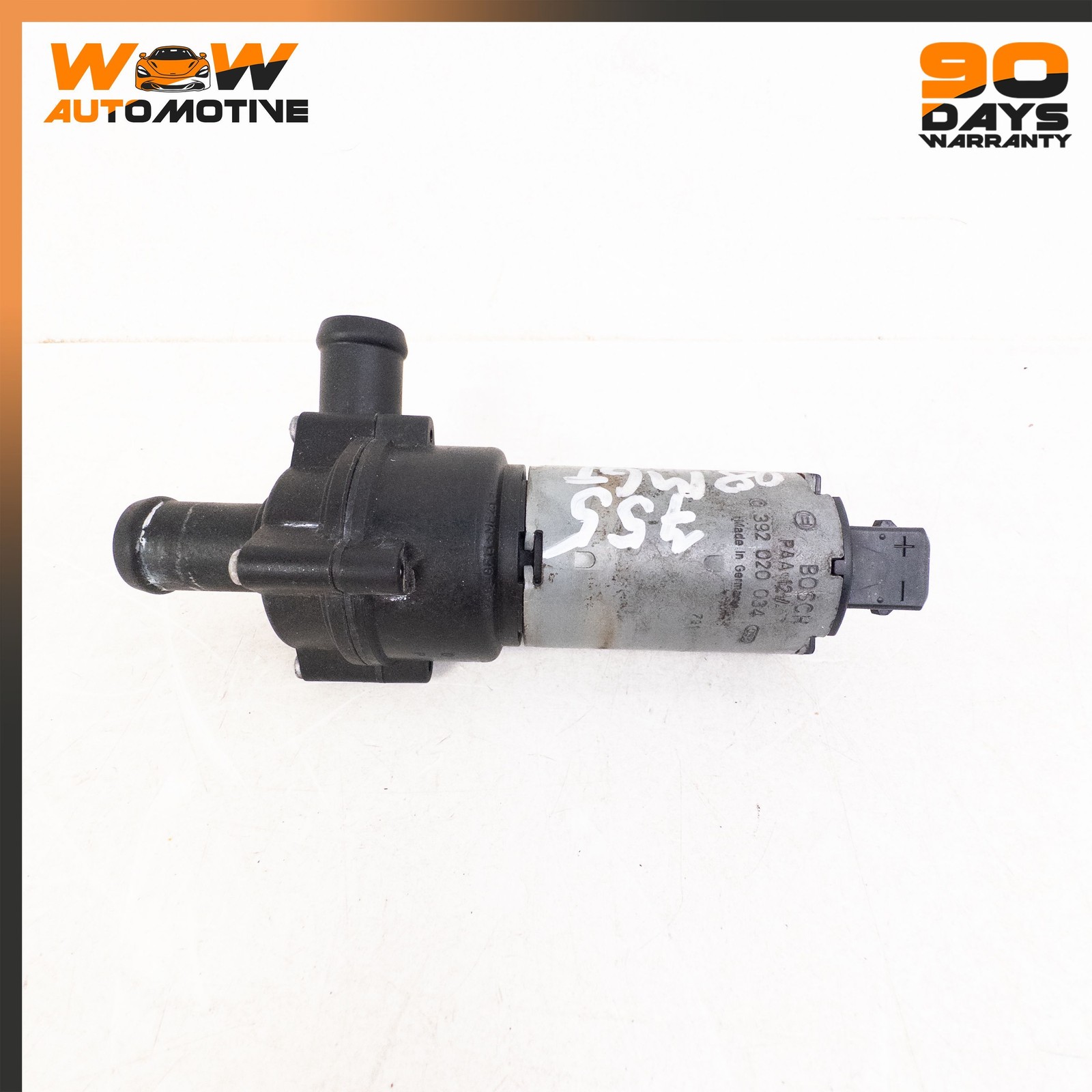 03-19 MASERATI GRANTURISMO QUATTROPORTE AUXILIARY AUX CIRCULATION WATER PUMP OEM