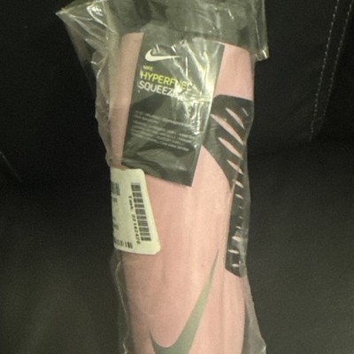 Nike Hyperfuel Squeeze Water Bottle Pink Plastic Squeeze Sports Hydration