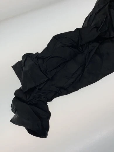 MAISON MARGIELA MM6 Dress 40 Rayon BLK Solid S52CT0488