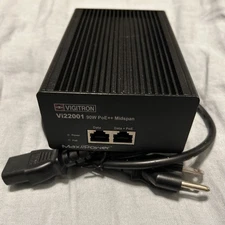 Vigitron Vi22001 Maxiipower Midspan 90W PoE++ 100-240V IEEE 802.3af/at