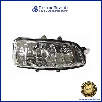 Specchio Riscaldato Specchio Retrovisore Sinistro Per Volvo C30 2010-2013 - Vetro Asferico Riscaldato - Ricambio 1837874 Specchio Asferico Riscaldato