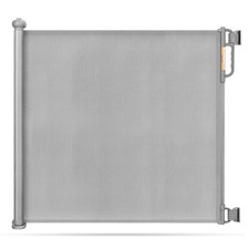 Momcozy Retractable Easy-to-Use Mesh Baby Gate B08V8QBXCW - White