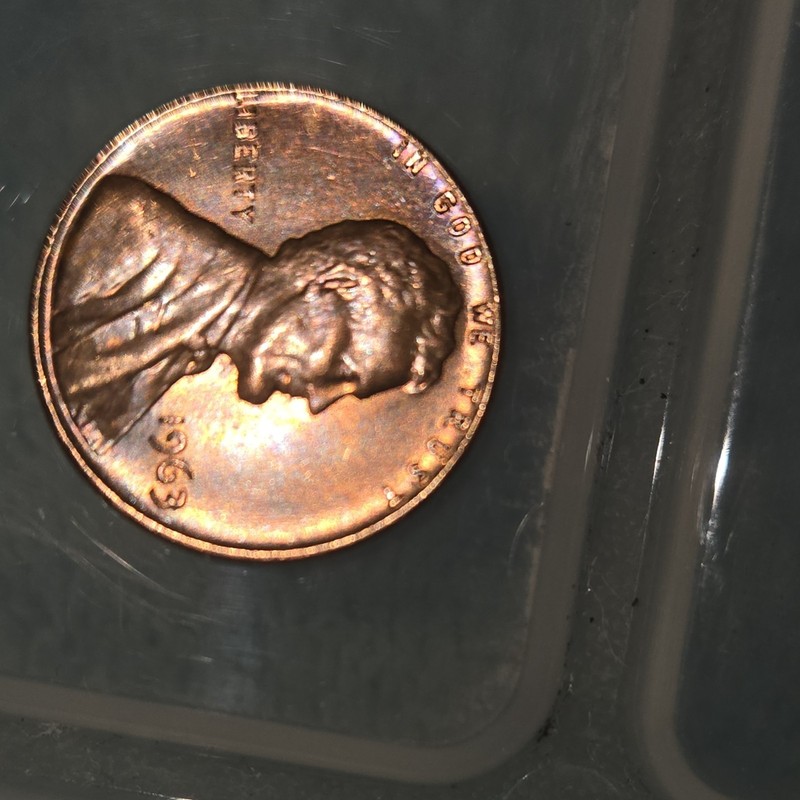 1959 Lincoln Memorial Small Cent Penny, Business Strike Philadelphia RD Copper