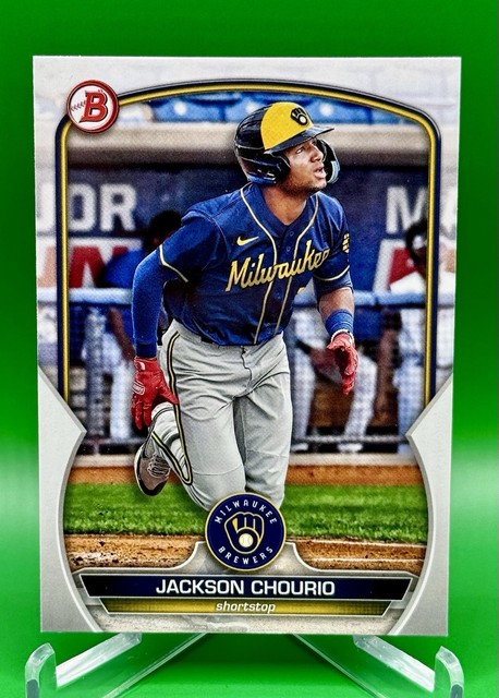 2023 Bowman Prospects Jackson Chourio #BP-76 Milwaukee Brewers Rookie RC QTY