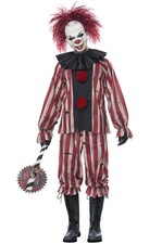 Nightmare Creepy Clown Adult Halloween Costume