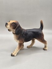 Vintage BEAGLE Hound Dog W Metal Collar/tag J...