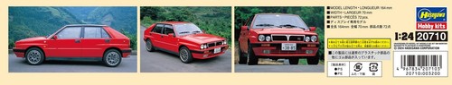 Lancia Delta Hf Integrale 16v 1:24 Plastikmodellbausatz Hasegawa - Bild 3 von 4
