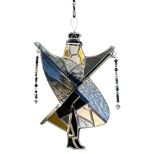 Wind Spinners Handmade Stained Wall Art Decorative Craft Wind Spinner wonderful