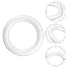 36 Pcs Polystyrene Foam Ring Wreath Forms Crafts DIY Foams Circle