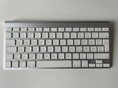 A1314 Apple Magic Wireless Keyboard weiß Bluetooth guter Zustand QWERTZ